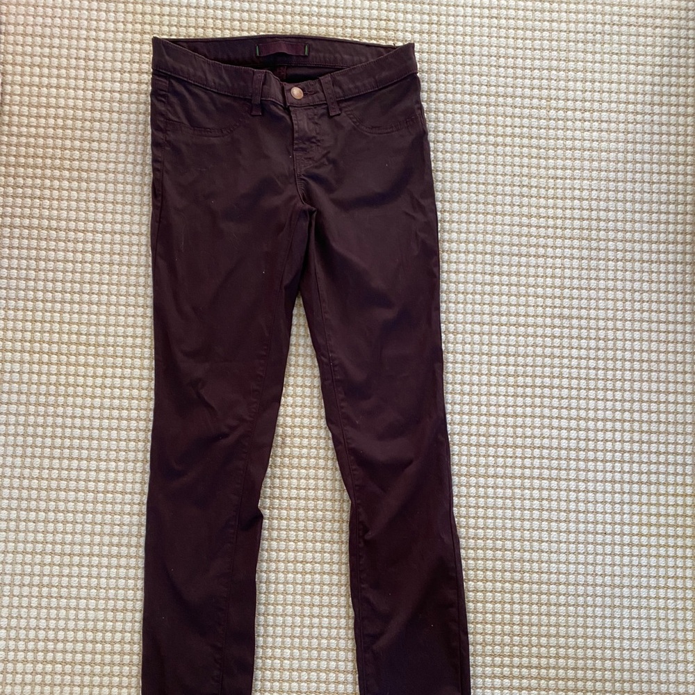 JBrand wine skinny jeans. Style 901lj691 size 26